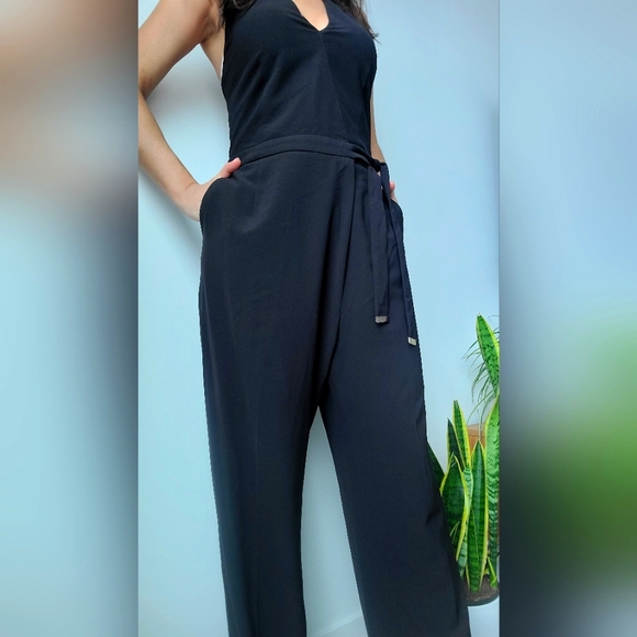 H&M Halter Tie Wide Leg Jumpsuit - Picture 4 of 10